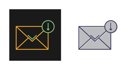 Poster - Inbox Vector Icon