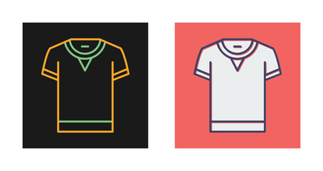 Poster - T Shirt Vector Icon