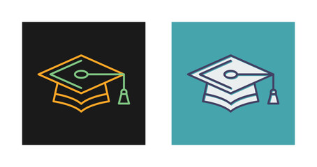 Poster - Education Cap Vector Icon