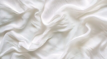 Wall Mural - Soft White Fabric Texture for Background Use