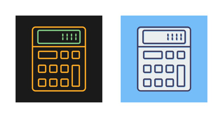 Canvas Print - Calculator Vector Icon