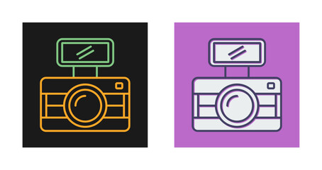 Wall Mural - Camera Vector Icon