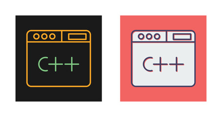 programming language vector icon