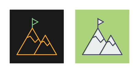 Wall Mural - Peak Vector Icon