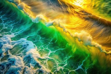 Wall Mural - luxurious dynamic wave background wallpaper