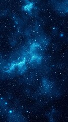 a blue sky brimming with stars