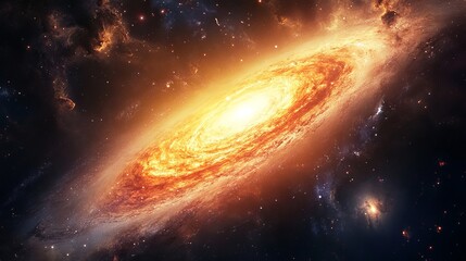 Wall Mural - a captivating background features a stunning display of stars set against the vast expanse of a spac