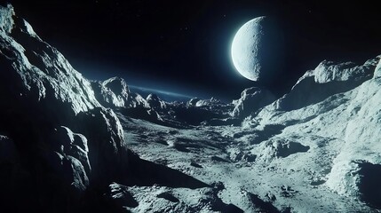 Wall Mural - a breathtaking depiction of space in stunning 4k quality reveals the intricate beauty of the cosmos 