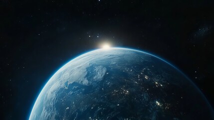 Wall Mural - a breathtaking depiction of space in stunning 4k quality reveals the intricate beauty of the cosmos 