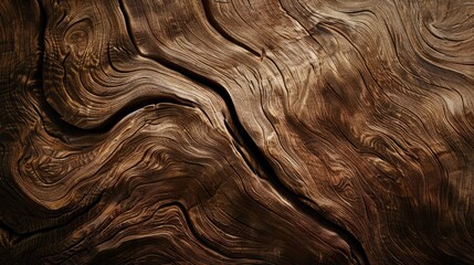 Poster - Wood grain surface that has been used for a long time