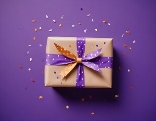 gift box with ribbon