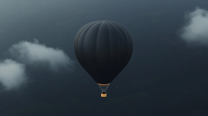 hot air baloon in then sky