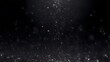 © shafiulalama99 - white particle on black background, star bokeh blur dust background