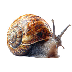 Wall Mural - Snail in Close-Up