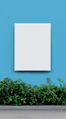 Wall Mural - promotional material showcase, a digital representation displaying an advertisement concept with vib
