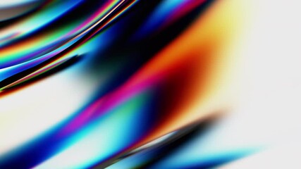 Wall Mural - abstract animation, colorful background design, 4k looping video, 3d render