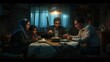 © Muhammad - An intimate moment of a family sharing a meal in a refugee housing unit, underlining the importance of maintaining cultural traditions.