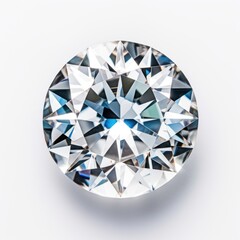 Sticker - Brilliant round cut diamond gemstone