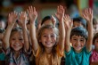 © Microtech - group of children holding hands