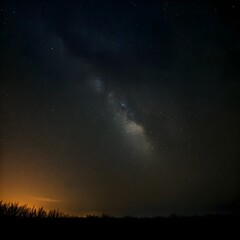 Wall Mural - starry night sky