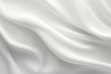 Poster - White textile background backgrounds abstract silk.