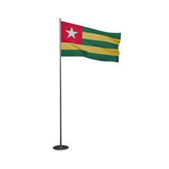 Togo flag 3