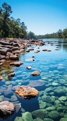 Wall Mural - Florida river high difination photographic (HD) image