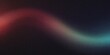 © sanntoru - A curved arc of light with a gradient blending from ruby red to turquoise, noise texture effect
