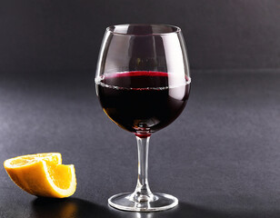 glass of red wine