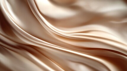 Wall Mural - abstract background of a smooth, soft, beige fabric.
