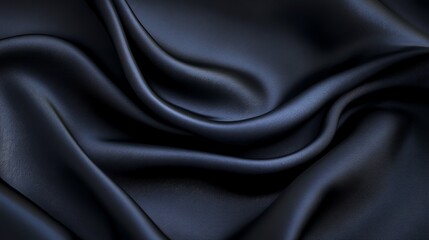 Wall Mural - abstract background of a smooth, soft, gray silk fabric.
