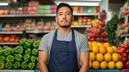 A small shop owner struggling to compete with a corporate chain store opening in their neighborhood   economic disparity, small business struggle