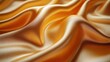 © julija - luxurious golden silk fabric with a rich texture elegantly crumpled to create depth and dimension inviting a sense of opulence and sophistication for highend design projects