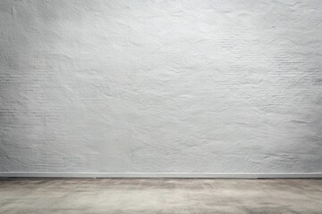 panoramic minimalist grey wall texture, white background