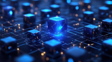 Abstract Digital Network