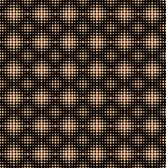 Poster - Seamless geometric mosaic pattern, mirroring design.