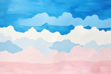 Sticker - Sky backgrounds abstract painting.