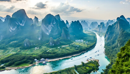 Explore the breathtaking scenery of Guilin, Guangxi