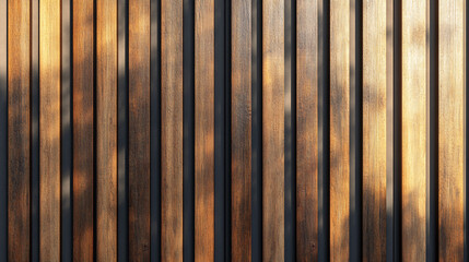 cladding wall background, vertical wood panel surface