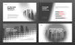 © Sundali graphics - Business presentation template set. Use for presentation background, brochure design, website slider, landing page, annual report.