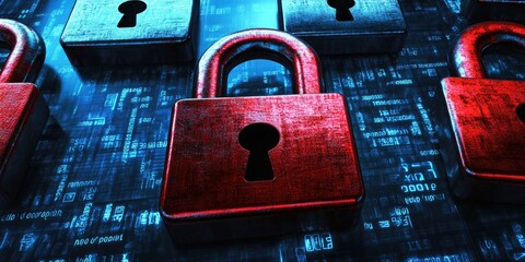 Leinwandbilder - Secure Communication Practices to Avoid Identity Theft: Preventing identity theft and phishing with secure communication.