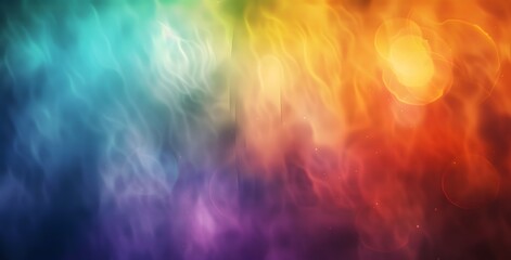 Wall Mural - abstract blurred gradient background with colorful swirls