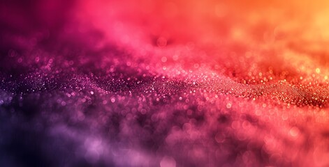 Wall Mural - Pink And Orange Gradient Blurred Background