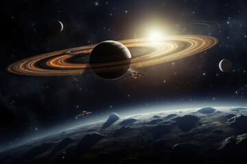 Wall Mural - space astronomy universe planet.