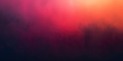 Wall Mural - abstract red orange pink gradient background
