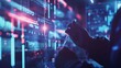 © Vantsura - A Scientist Conducting Research With Digital Data Displays in a Modern Laboratory