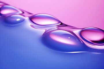 Canvas Print - Purple backgrounds droplet pink.