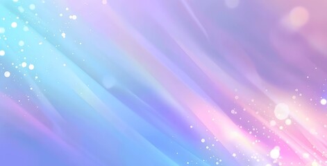 Sticker - Abstract Pastel Blue and Purple Gradient Background