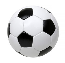 Wall Mural - Soccer ball isolated on a white background