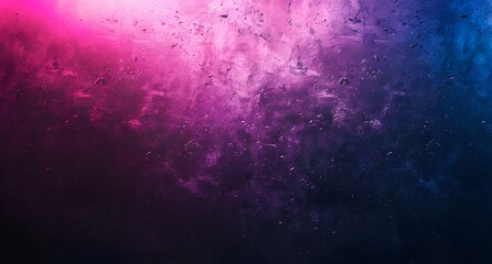 Poster - Grainy Textured Gradient Background - Pink, Blue & Purple